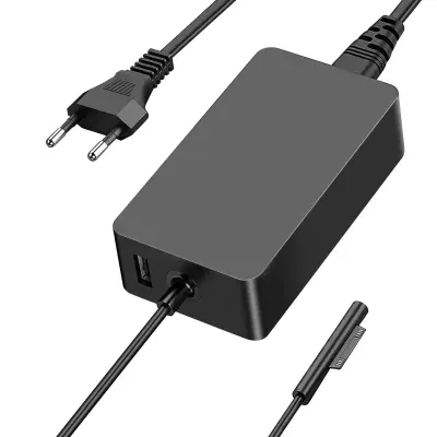 60 W omrežni polnilnik za Microsoft Surface Pro 9 Surface Pro 8 in Surface Pro 7
