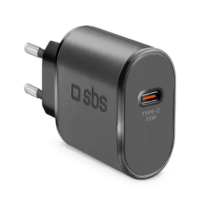 ADAPTER USB-C 15W FAST CHARGE ČRN