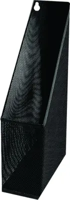 Odložni košek levia kovinski črn 007615