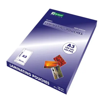 Žepki za plastificiranje a3 125mic d.rect levia  1/100 009249