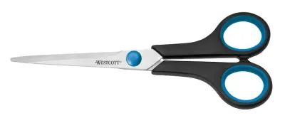 Škarje westcott easy grip 17,5cm blister e-30271 00