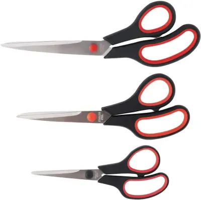 Škarje levia set 16cm, 21cm, 25cm 1/3 sg-mix 800007