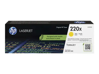 HP 220X Yellow Original LaserJet Toner kartuša