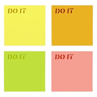Kocka samolepilna 75x75 levia 1/50 do it različne barve 110329