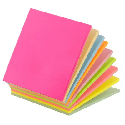 Kocka samolepilna 75x75 levia magic neon 9 barv po 25l 110516