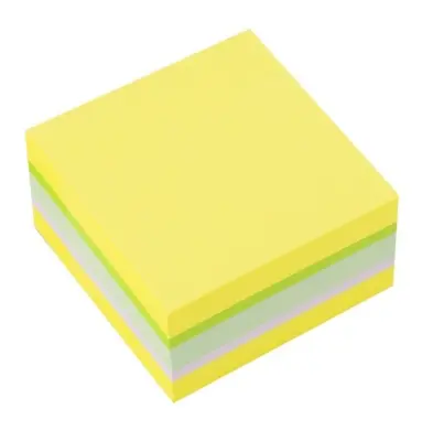 Kocka samolepilna 75x75 levia 1/400 mix citrus 110624