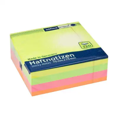 Kocka samolepilna 75x75 office intenzivna 1/320 5577500-62