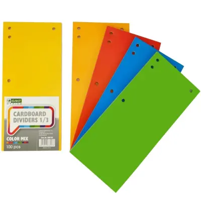 Pregradni karton a6 240x105mm 1/100 levia mix intenziv 009783