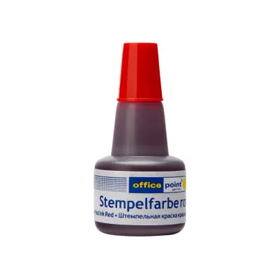 Barva za žig 30ml office - rdeča
