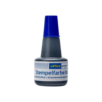 Barva za žig 30ml office - modra