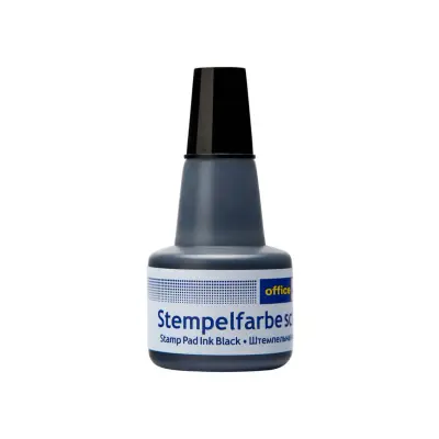 Barva za žig 30ml - črna