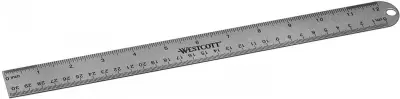 Ravnilo 30cm kovinsko westcott e-14176 00