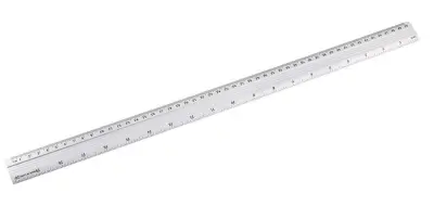 Ravnilo 50 cm aluminij siv levia 009890