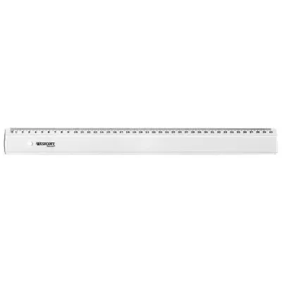 Ravnilo 40cm westcott pvc prozorno e-10153 bp