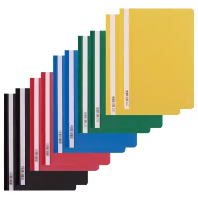 Mapa pvc s sponko levia mix barve 1/10 110900