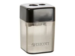 Šilček westcott dvojni z lončkom črn e-744744 00