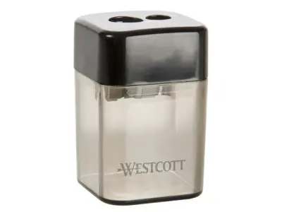 Šilček westcott dvojni z lončkom črn e-744744 00