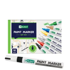 Flomaster paint marker levia sp-101 - črn