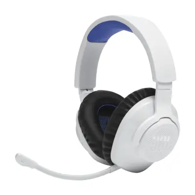JBL QUANTUM 360P belo-modre slušalke