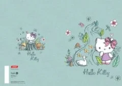 Zvezek A4 Hello Kitty Garden karo