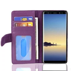 Cadorabo Ohišje, združljivo z Samsung Galaxy NOTE 8 v bordo vijolična - Zaščitni ovitek z magnetnim zapiranjem in 3 režami za kartice