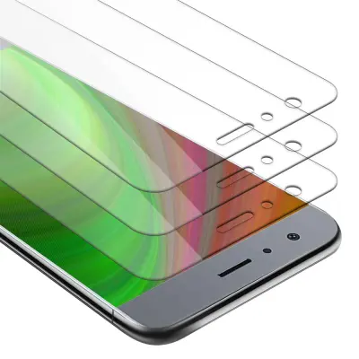 CADORABO Honor 9 - Zaščitna folija v visoka prosojnost - 3-pack Kaljeno zaščitno steklo za zaslone s trdoto 9H in združljivostjo s 3D dotikom