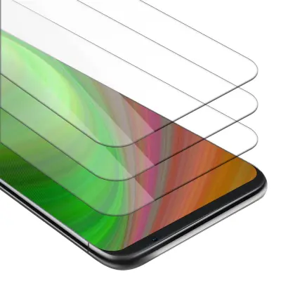 CADORABO MEIZU 16 - Zaščitna folija v visoka prosojnost - 3-pack Kaljeno zaščitno steklo za zaslone s trdoto 9H in združljivostjo s 3D dotikom