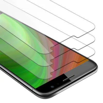 CADORABO Huawei NOVA PLUS - Zaščitna folija v visoka prosojnost - 3-pack Kaljeno zaščitno steklo za zaslone s trdoto 9H in združljivostjo s 3D dotikom