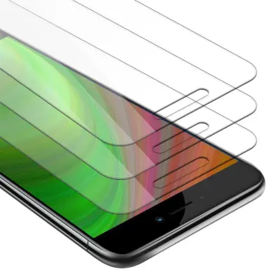 CADORABO Huawei P8 LITE 2017/P9 LITE 2017 - Zaščitna folija - 3-pack Kaljeno zaščitno steklo za zaslone s trdoto 9H in združljivostjo s
