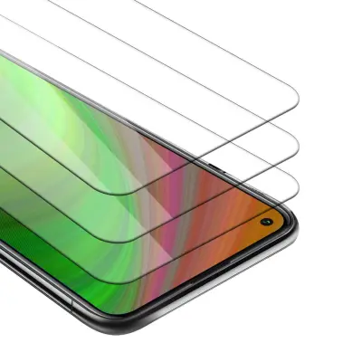 CADORABO Xiaomi Mi 10T/Mi 10T PRO - Zaščitna folija - 3-pack Kaljeno zaščitno steklo za zaslone s trdoto 9H in združljivostjo s 3D dotik