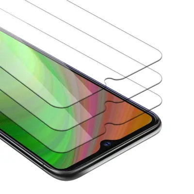 CADORABO ZTE Blade A7s 2020 - Zaščitna folija - 3-pack Kaljeno zaščitno steklo za zaslone s trdoto 9H in združljivostjo s 3D dotikom