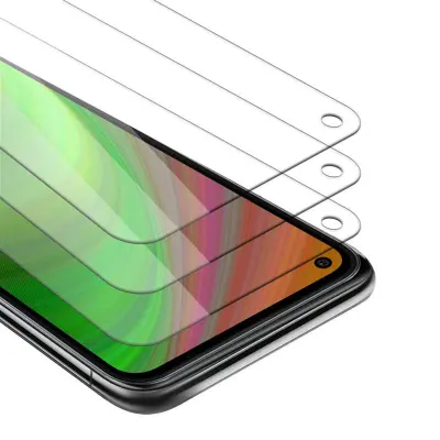 CADORABO LG K61 - Zaščitna folija v visoka prosojnost - 3-pack Kaljeno zaščitno steklo za zaslone s trdoto 9H in združljivostjo s 3D dotikom