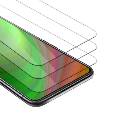 CADORABO Vivo V17 PRO - Zaščitna folija v visoka prosojnost - 3-pack Kaljeno zaščitno steklo za zaslone s trdoto 9H in združljivostjo s 3D dotikom