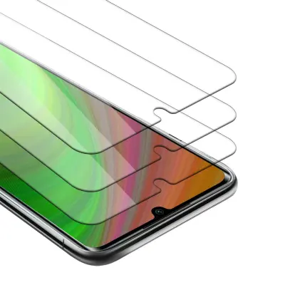 CADORABO Xiaomi RedMi 10X 5G/RedMi 10X PRO 5G - Zaščitna folija - 3-pack Kaljeno zaščitno steklo za zaslone s trdoto 9H in združljivostj