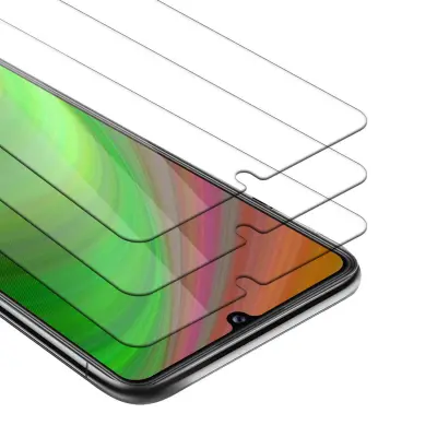 CADORABO Huawei P SMART S - Zaščitna folija v visoka prosojnost - 3-pack Kaljeno zaščitno steklo za zaslone s trdoto 9H in združljivostjo s 3D dotikom