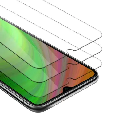 CADORABO Xiaomi RedMi NOTE 8 - Zaščitna folija - 3-pack Kaljeno zaščitno steklo za zaslone s trdoto 9H in združljivostjo s 3D dotikom
