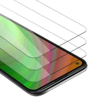 CADORABO Oppo FIND X2 NEO - Zaščitna folija v visoka prosojnost - 3-pack Kaljeno zaščitno steklo za zaslone s trdoto 9H in združljivostjo s 3D dotikom