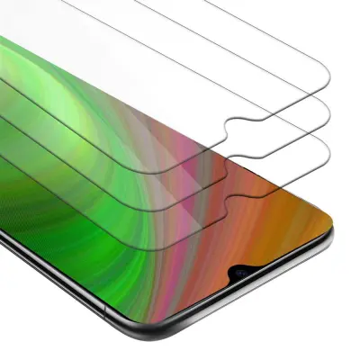 CADORABO Xiaomi Mi CC9 - Zaščitna folija v visoka prosojnost - 3-pack Kaljeno zaščitno steklo za zaslone s trdoto 9H in združljivostjo s 3D dotikom