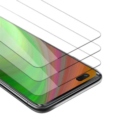 CADORABO Huawei NOVA 7 PRO 5G - Zaščitna folija - 3-pack Kaljeno zaščitno steklo za zaslone s trdoto 9H in združljivostjo s 3D dotikom