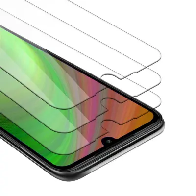 CADORABO Xiaomi Mi 7 - Zaščitna folija v visoka prosojnost - 3-pack Kaljeno zaščitno steklo za zaslone s trdoto 9H in združljivostjo s 3D dotikom
