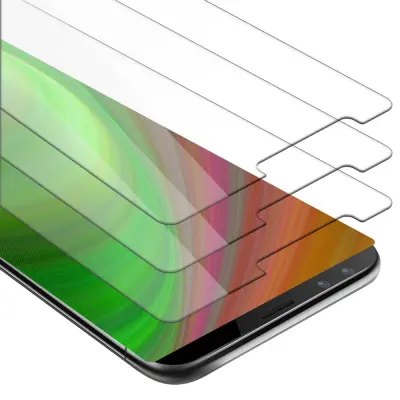 CADORABO ZTE Nubia Z17S - Zaščitna folija v visoka prosojnost - 3-pack Kaljeno zaščitno steklo za zaslone s trdoto 9H in združljivostjo s 3D dotikom