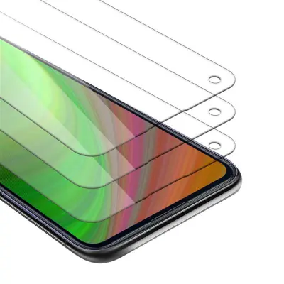 CADORABO Samsung Galaxy A11/M11 - Zaščitna folija - 3-pack Kaljeno zaščitno steklo za zaslone s trdoto 9H in združljivostjo s 3D dotikom