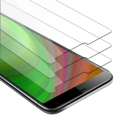 CADORABO Sony Xperia 10 PLUS - Zaščitna folija - 3-pack Kaljeno zaščitno steklo za zaslone s trdoto 9H in združljivostjo s 3D dotikom