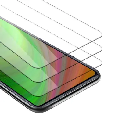 CADORABO Xiaomi POCO F2 PRO - Zaščitna folija - 3-pack Kaljeno zaščitno steklo za zaslone s trdoto 9H in združljivostjo s 3D dotikom