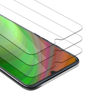 CADORABO Oppo A91 - Zaščitna folija v visoka prosojnost - 3-pack Kaljeno zaščitno steklo za zaslone s trdoto 9H in združljivostjo s 3D dotikom