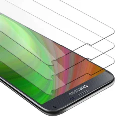 CADORABO Samsung Galaxy NOTE 4 - Zaščitna folija - 3-pack Kaljeno zaščitno steklo za zaslone s trdoto 9H in združljivostjo s 3D dotikom