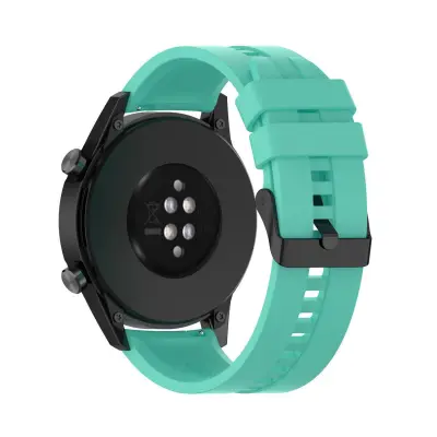 CADORABO 22mm združljiva s Samsung Galaxy Gear S3/Gear 2 v turkizna - Nadomestna zapestnica za Huawei Watch GT za Watch 2 Pro za Ticwatch Pro za Peppl