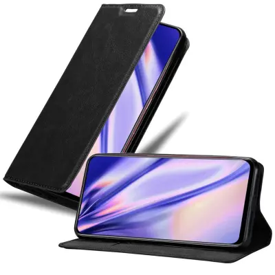 Cadorabo Ohišje, združljivo z Vivo V15 PRO v nočna črna - Zaščitni ovitek z magnetnim zapiranjem, stoječo funkcijo in režo za kartice