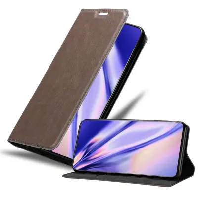 CADORABO Samsung Galaxy S21 ULTRA v kavovinsko rdeča - Zaščitni ovitek z magnetnim zapiranjem, stoječo funkcijo in režo za kartice