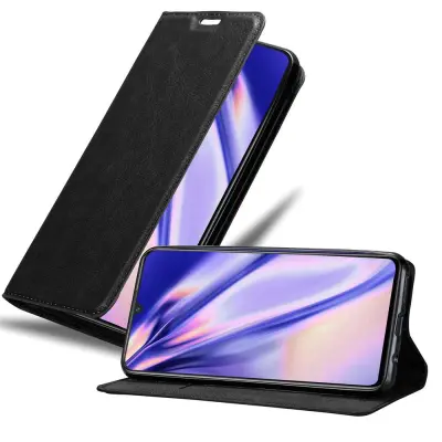 Cadorabo Ohišje, združljivo z Vivo V11 / V11 PRO v nočna črna - Zaščitni ovitek z magnetnim zapiranjem, stoječo funkcijo in režo za kartice
